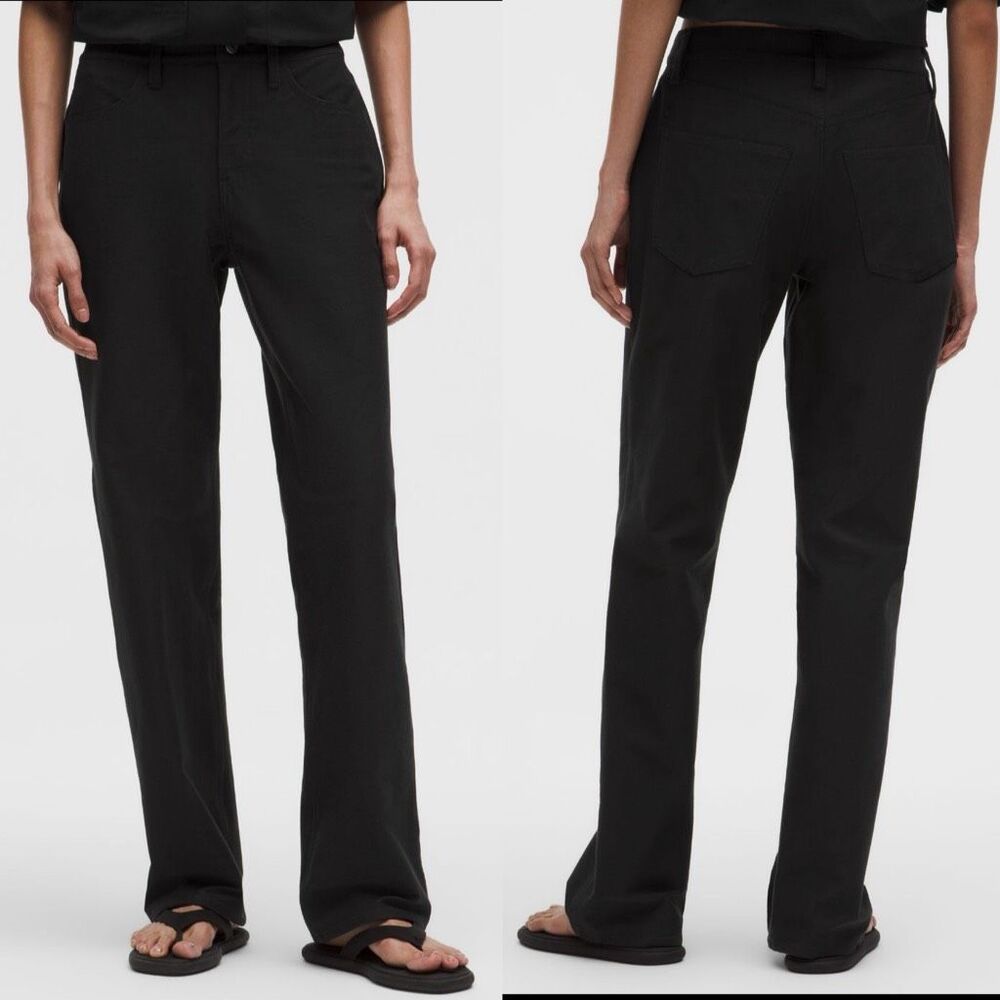 NWT 26 EasyFive MR Relaxed Straight Pant *Regular 32” inseam - Black Utilitech